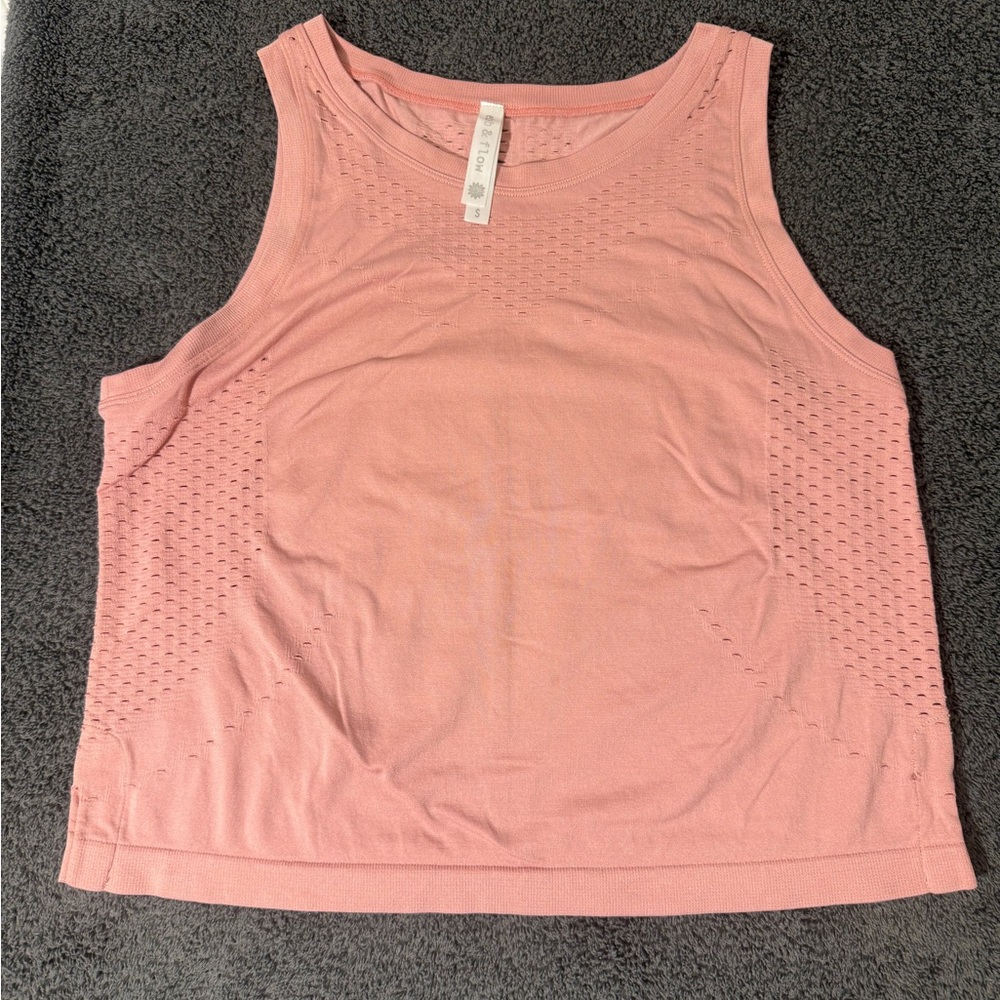 Ebb & Flow Pink Sleeveless Women's‎ Top- Size S